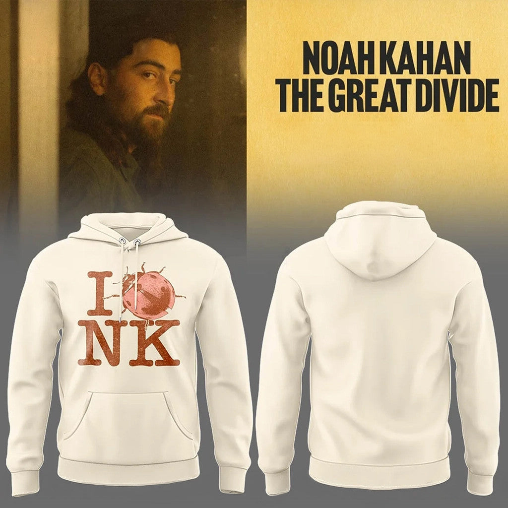 Noah Kahan Tour Merch 2026 Noah Kahan The Great Divide Tour Hoodie I Love NK Hoodie Fan Gifts - Merchluma