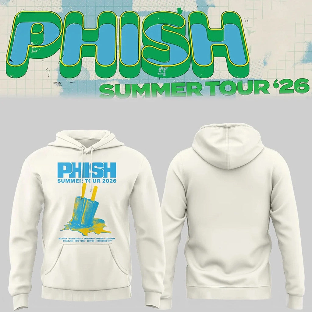 Phish Summer Tour 2026 Hoodie Phish Band Merch Best Gifts For Music Lovers - Merchluma