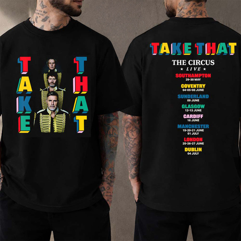 Take That The Circus Live 2026 T-Shirt Take That Merch Gift For Him - Merchluma