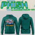Phish Summer Tour 2026 Hoodie Flamingos Hoodie Phish Merch Gifts For Music Fans - Merchluma