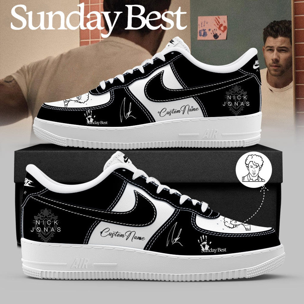 Custom Nick Jonas Sunday Best Tour 2026 Signature Shoes Sneakers Nick Jonas Merch Fan Gifts - Merchluma