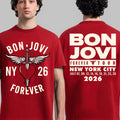 Bon Jovi Forever Tour 2026 Merch Bon Jovi New York City T-Shirt Gifts For Your Husband - Merchluma