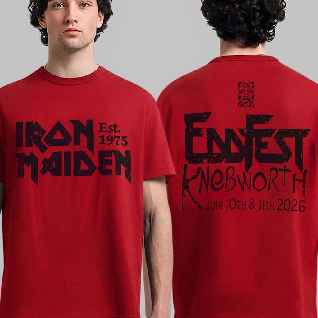 Iron Maiden Eddfest Knebworth 2026 T-Shirt Iron Maiden Eddfest Merch Gifts For My Brother - Merchluma