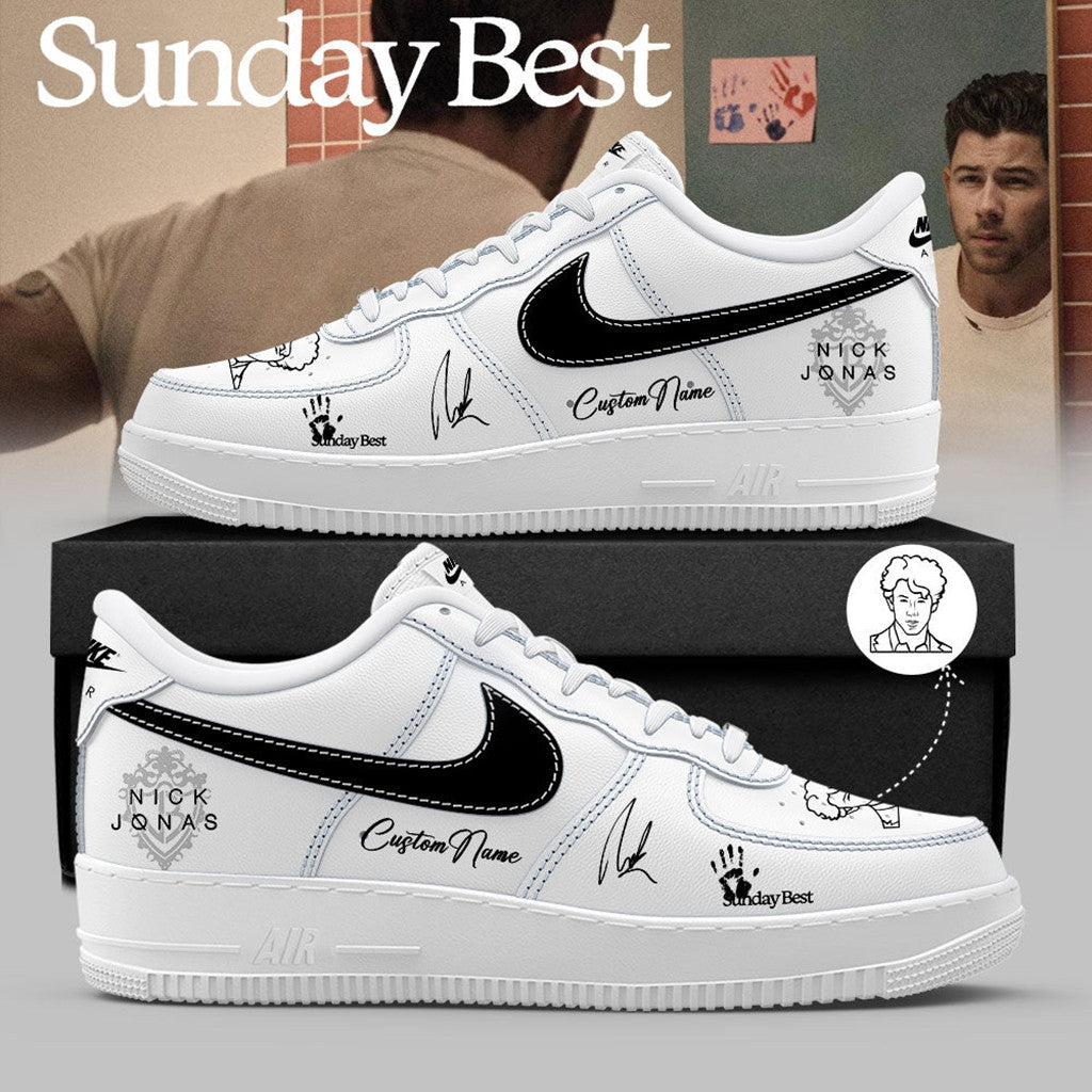 Personalized Nick Jonas Sunday Best Tour 2026 Signature Shoes Sneakers Gift For Music Lover - Merchluma