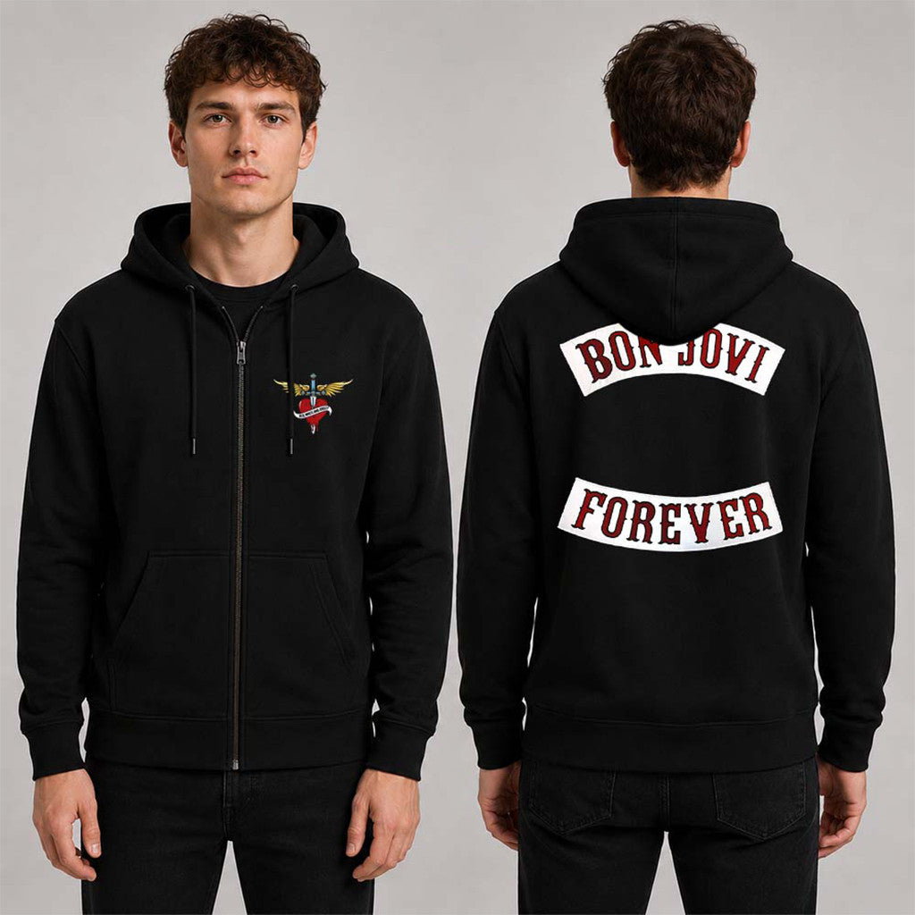 Bon Jovi Forever Tour 2026 Up Hoodie Bon Jovi Merch Gift Ideas For Him - Merchluma