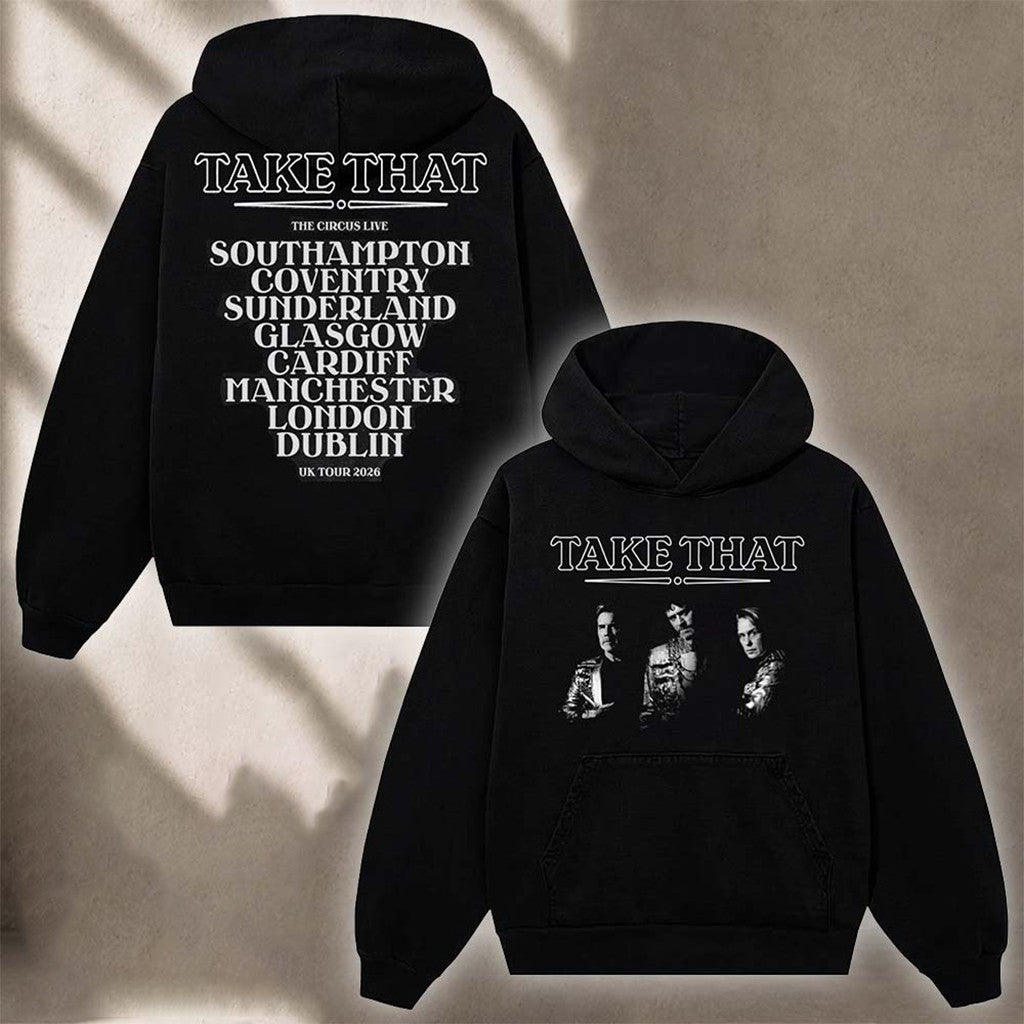 Take That The Circus Live Summer 2026 Hoodie Take That Merch Good Gifts For Men - Merchluma