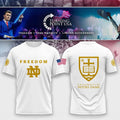 Notre Dame Campus Freedom Turning Point USA Shirt 2026 TPUSA Merch Gifts For Husband - Merchluma