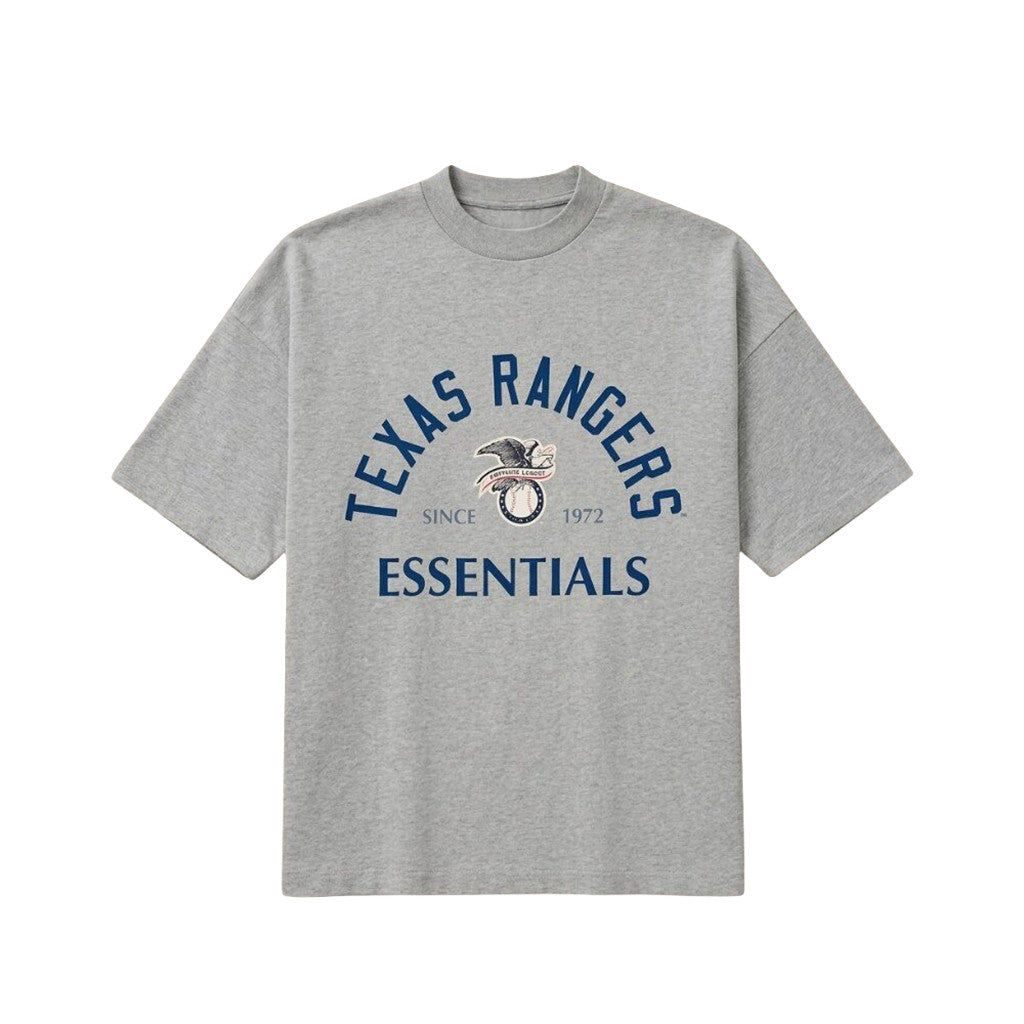 Texas Rangers X Fear Of God T-Shirt Texas Rangers Merch Baseball Player Gift Ideas - Merchluma