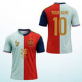 Personalized Spain X France FIFA World Cup 2026 Mashup T-Shirt Football Lover Shirt Gift Ideas - Merchluma