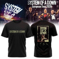 SOAD Merch 2026 System Of A Down Europe UK Stadium Tour Signature Shirt Metal Band Fans Gifts - Merchluma