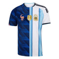 Argentina X France Merch FIFA World Cup 2026 Mashup T-Shirt Gifts For Fans - Merchluma