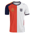 England X Spain Merch England X Spain FIFA World Cup 2026 Mashup T-Shirt Gifts For Him - Merchluma