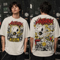Snoopy X Anthrax Mosh Fast Laugh Louder T-Shirt Snoopy Merch Birthday Gift For Him - Merchluma