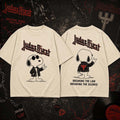 Snoopy X Judas Priest Merch Breaking The Law Breaking The Silence T-Shirt Present For Him - Merchluma