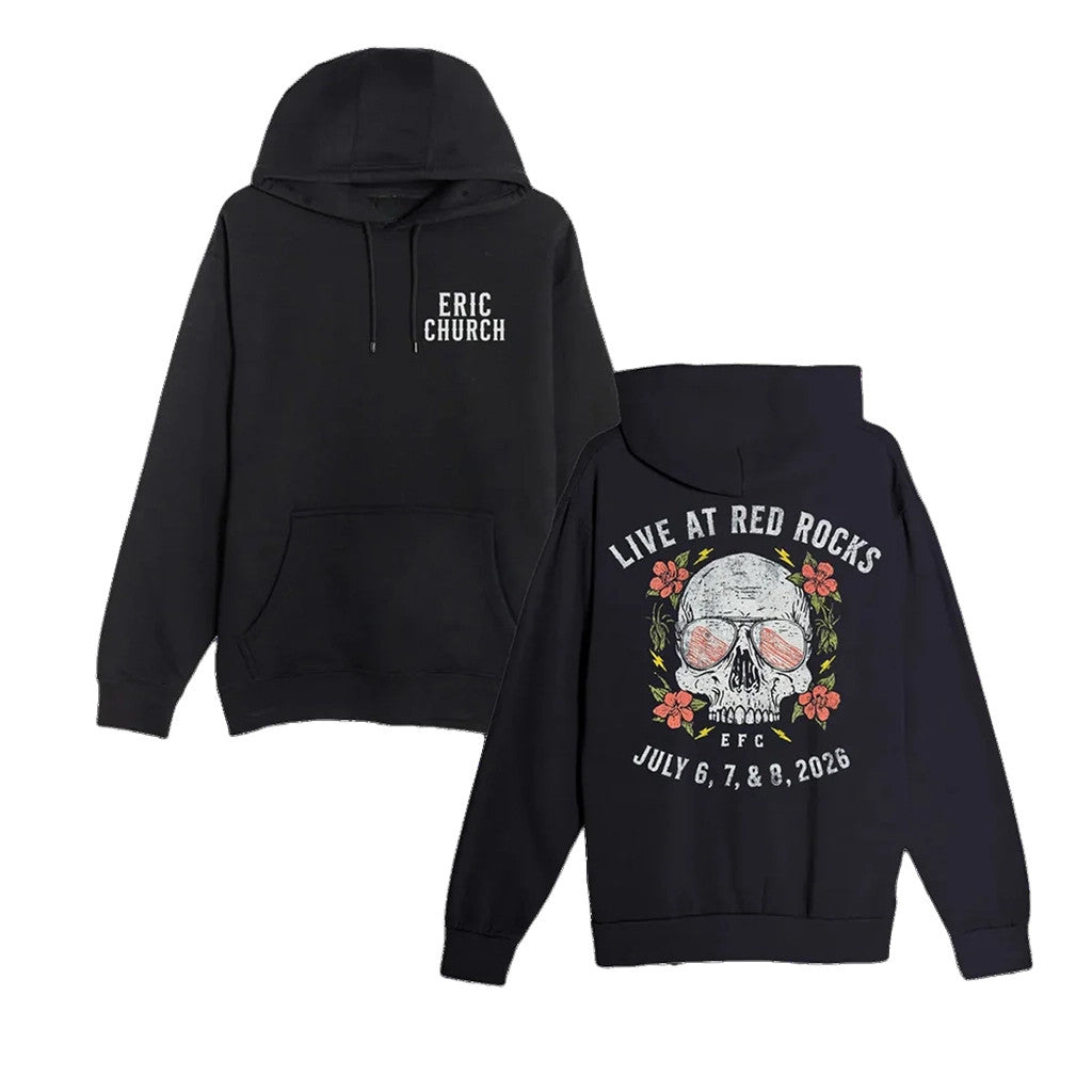 Eric Church Live At Red Rocks Amphitheatre Hoodie 2026 Eric Church Tour Merch Music Lover Gifts - Merchluma