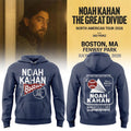 Noah Kahan X Boston Red Sox The Great Divide Tour 2026 Hoodie Noah Kahan Boston Merch Fan Gifts - Merchluma