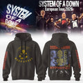 System Of A Down Europe UK Stadium Tour 2026 Signature Hoodie Hypnotize Hoodie SOAD Merch - Merchluma