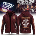 SOAD Merch 2026 System Of A Down Hypnotize Signed Zip Hoodie Best Gifts For Music Lovers - Merchluma