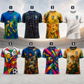 Brazil 2026 World Cup Artistic Concept Jersey Shirt Brazil National Team Merch Gift For Fans - Merchluma