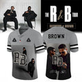 Chris Brown R And B Tour Baseball Jersey Team Brown Jersey RAndB Merch 2026 Gift For Music Fans - Merchluma
