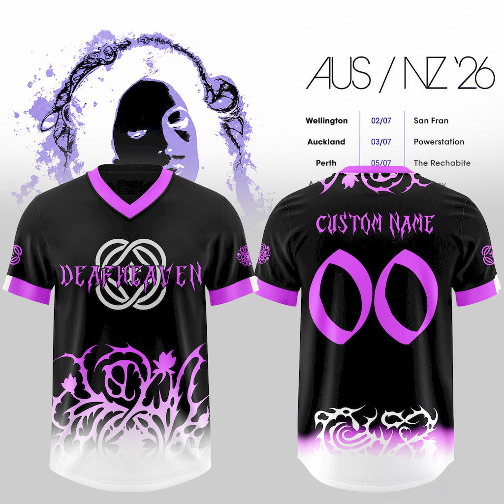 Personalized Deafheaven AUS NZ Tour 2026 Jersey Shirt Deafheaven Merch Gift For Fans - Merchluma
