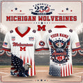 Personalized Ohio State Buckeyes X 250 Years Of Freedom USA Jersey Buckeyes Merch 2026 Fan Gift - Merchluma