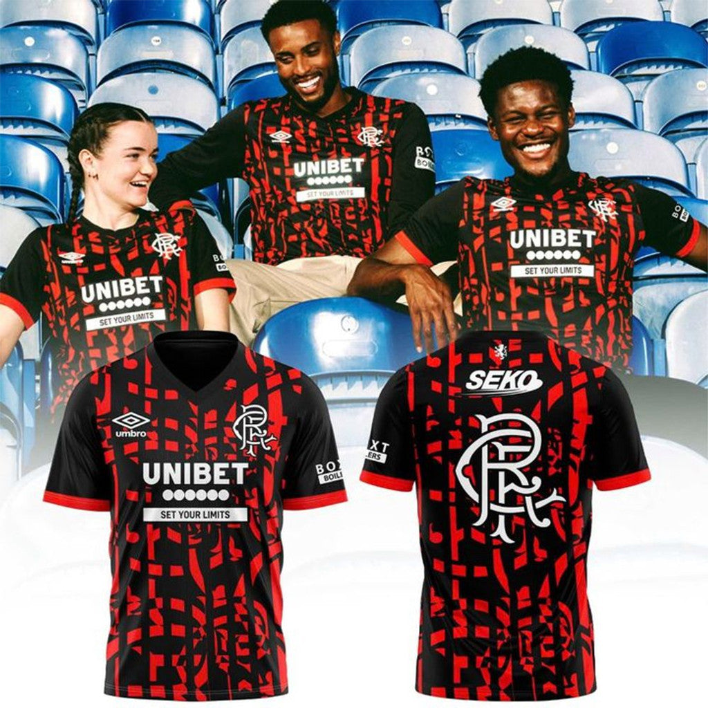 Rangers FC Third Crest Soccer Jersey Rangers FC Merch 2026 Best Gifts For Fans - Merchluma