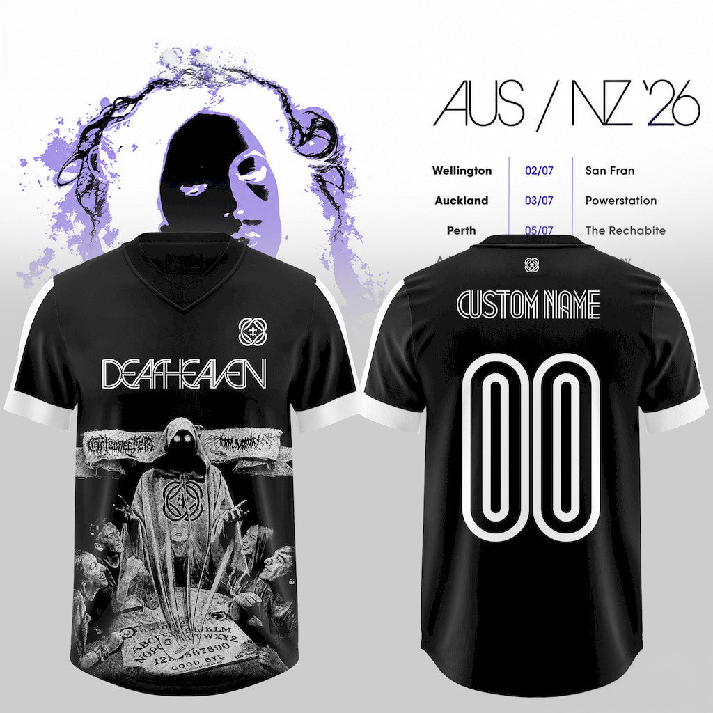 Personalized Deafheaven AUS NZ Tour 2026 Jersey Deafheaven Merch Gift For Band Fans - Merchluma