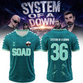 SOAD Merch 2026 System Of A Down EU UK Tour Signature Jersey Presents For Music Lovers - Merchluma