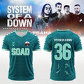 System Of A Down Merch 2026 SOAD Europe UK Stadium Tour Baseball Jersey Fan Apparel Signed - Merchluma