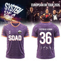 System Of A Down Merch 2026 SOAD Tour Toxicity Signed Jersey Music Related Gifts For Guys - Merchluma