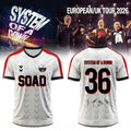 System Of A Down Merch 2026 SOAD Tour Toxicity Signature Jersey Cool Gifts For Music Lovers - Merchluma