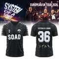 System Of A Down Merch 2026 SOAD Europe UK Stadium Tour 2026 Signed Jersey Gift For Fans - Merchluma
