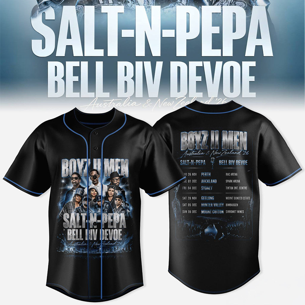 Salt N Pepa Boyz II Men Bell Biv Devoe Concert Jersey Salt N Pepa Merch 2026 Gift For Dudes - Merchluma