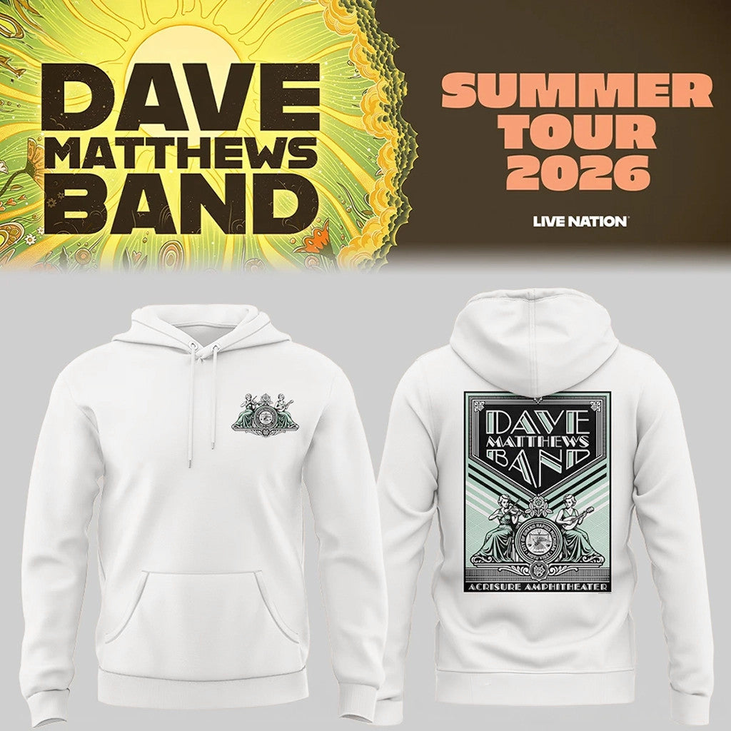 Dave Matthews Band Summer Tour 2026 At Grand Rapids Mi Hoodie DMB Merch Gift For Band Fans - Merchluma