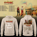 Gorillaz The Mountain Tour 2026 Signature Hoodie Gorillaz Tour Merch Gifts For Band Fans - Merchluma