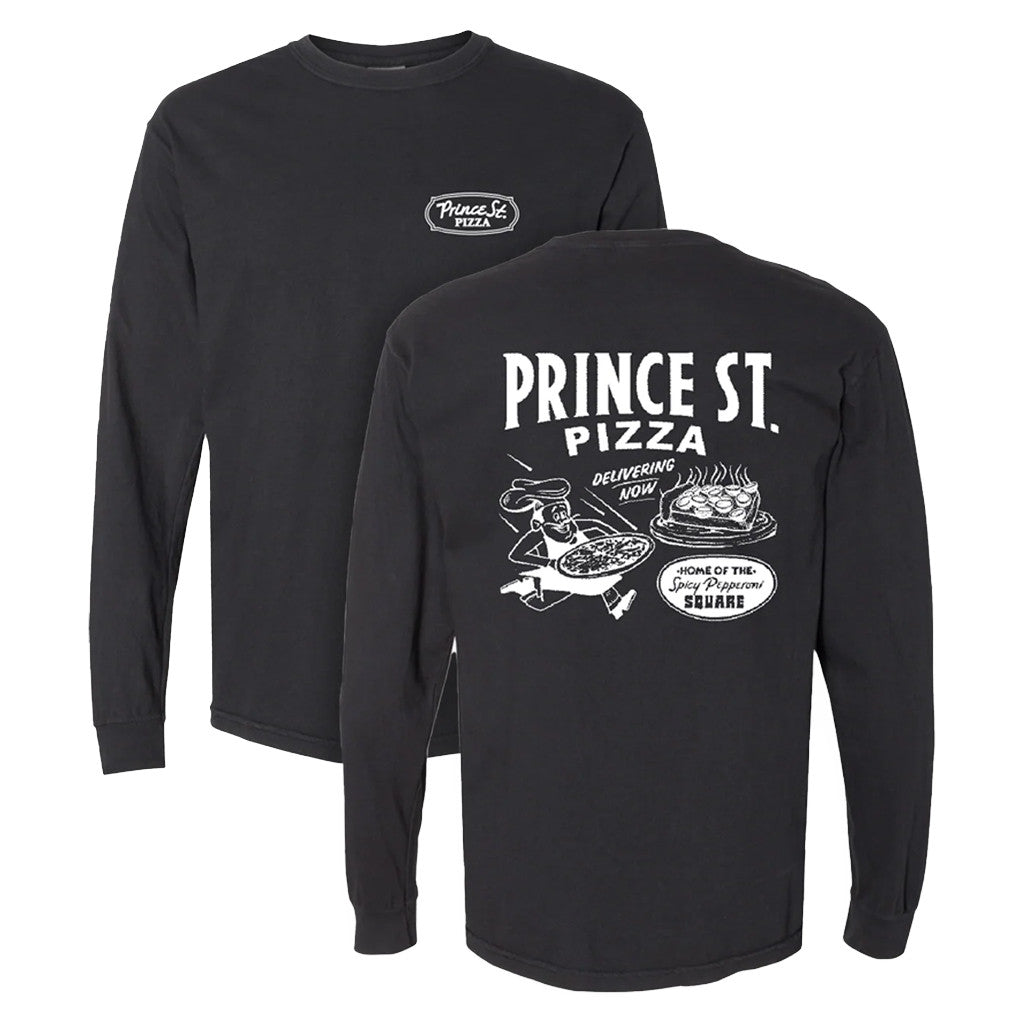 Prince St Pizza Merch 2026 Prince St Pizza Long Sleeve Shirt Foodie Apparel Gift For Brothers - Merchluma