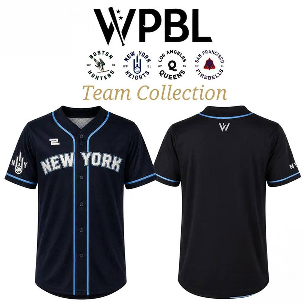 WPBL New York Heights 2026 Special Baseball Jersey NY Heights Merch Gift For Baseball Fans - Merchluma