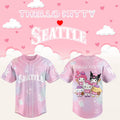 Seattle Mariners X Hello Kitty Theme Nights 2026 Baseball Jersey Seattle Mariners Merch Gifts - Merchluma