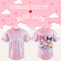 Toronto Blue Jays X Hello Kitty Theme Nights Baseball Jersey Blue Jays Merch Gifts For Fans - Merchluma