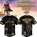 Personalized Toronto Blue Jays X Star Wars The Mandalorian Grogu Baseball Jersey Fan Merch - Merchluma