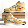 Winnie The Pooh And Friends Bee Kind Autism Awareness High Top Sneakers Gifts For Autistic - Merchluma