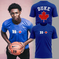 Duke Blue Devils X Canada Blue T-Shirt Duke Blue Devils Merch Birthday Gift Ideas For Him - Merchluma