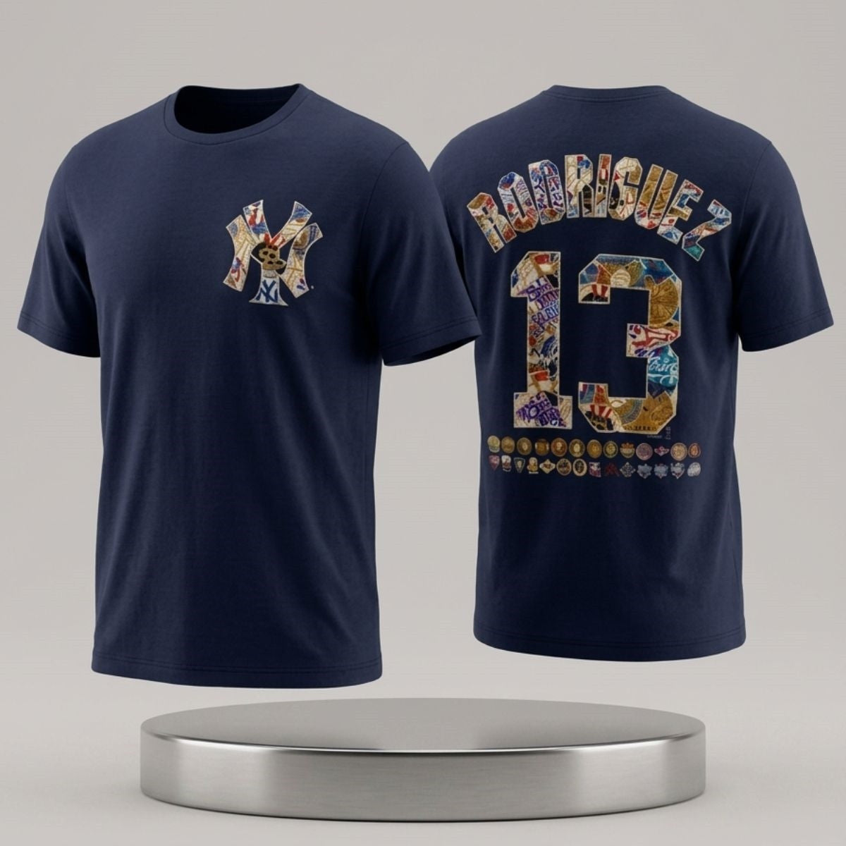2026 NY Yankees Rodriguez 13 T-Shirt New York Yankees Merch Gift For Fans - Merchluma