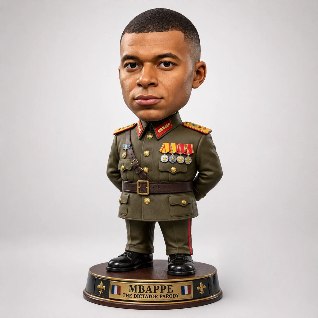 Kylian Mbappe The Dictator Parody Collector Funko Pop Kylian Mbappe France World Cup 2026 Merch - Merchluma