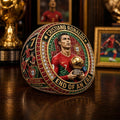 Cristiano Ronaldo End Of Era 2026 Captain Commemorative Ring Ronaldo Portugal Merch Fan Gifts - Merchluma