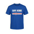 Cape Verde Flag National Striped T-Shirt Cape Verde Merch Gift For Fans - Merchluma