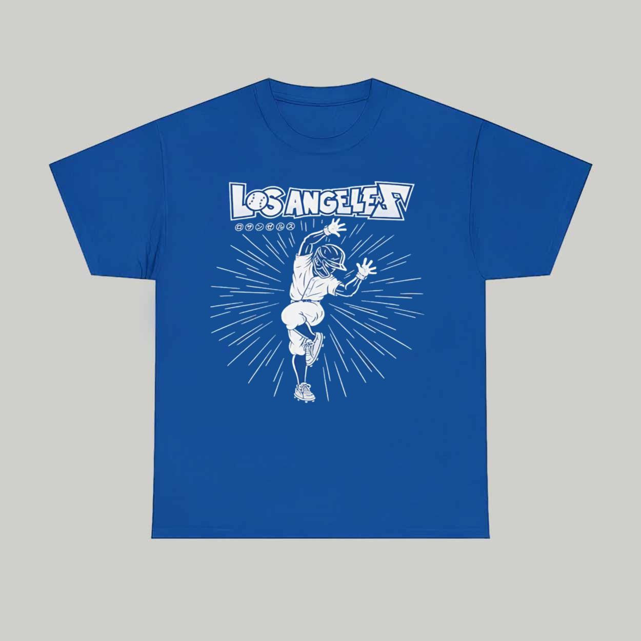 LA Dodgers Shohei Ohtani Hip Lock T-Shirt LA Dodgers Merch Unique Gifts For Fans - Merchluma