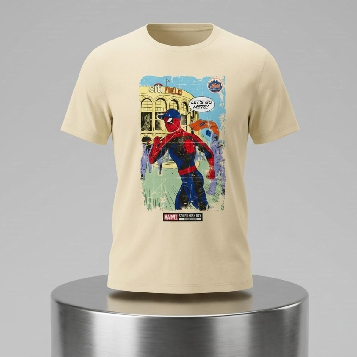 2026 NY Mets Marvel Spider-Man T-Shirt New York Mets Merch Unique Gifts For Fans - Merchluma