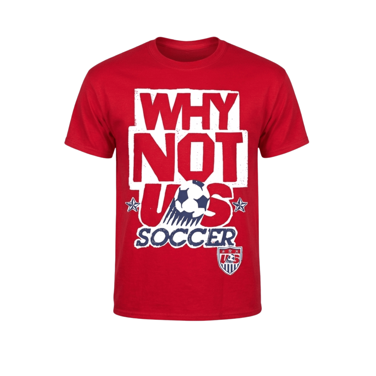 Why Not Us Soccer T-Shirt USA National Shirt Useful Gifts For Brother - Merchluma